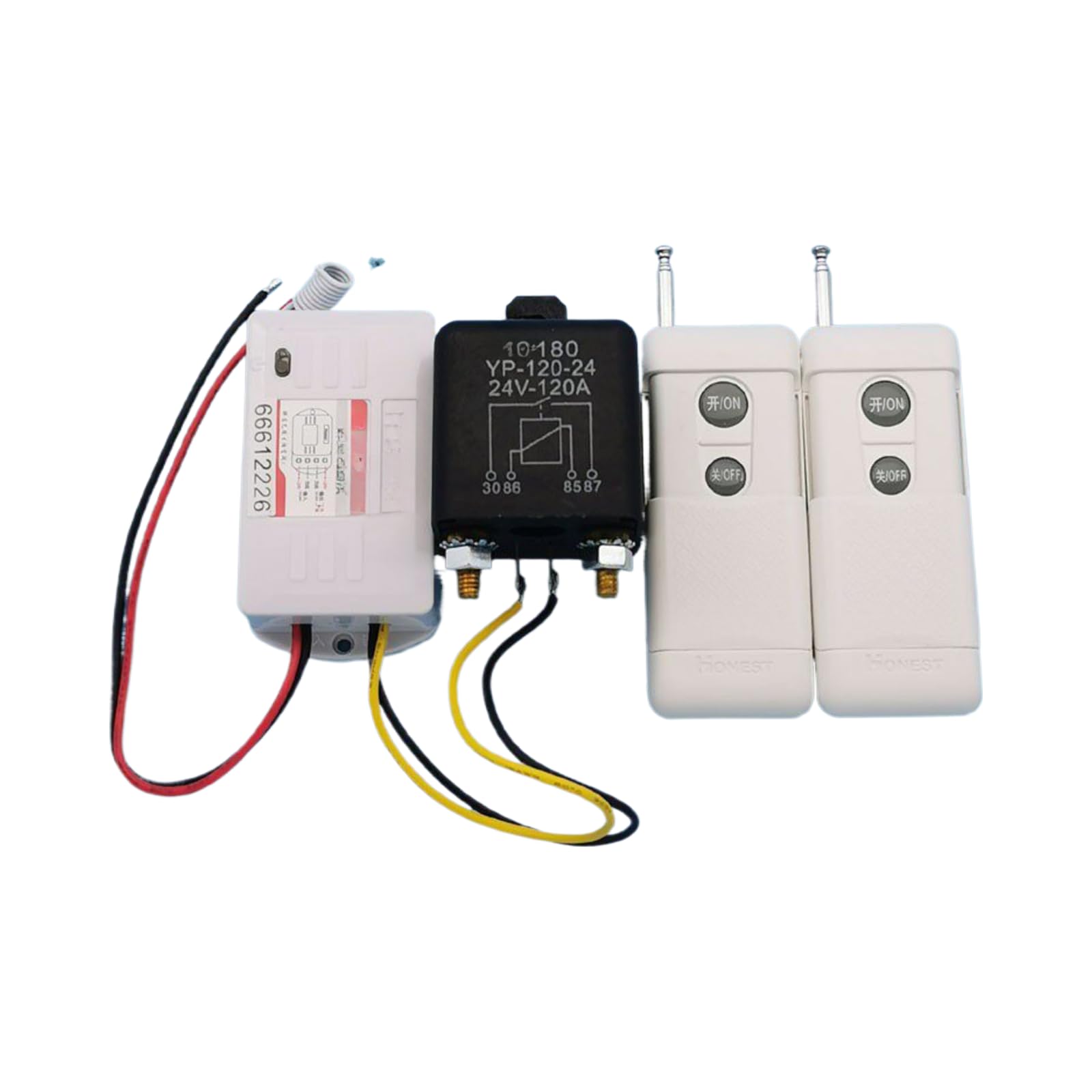 Télécommande interrupteur pour couper la batterie à distance 24V 200A double - 2