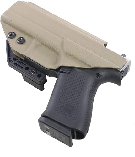Miniatura 2 de FDO Industries IWB - Funda Kydex compatible con Glock 48 MOS - Discreet Carry Concepts - Clip de engranaje monobloque de metal de 1.5 pulgadas,