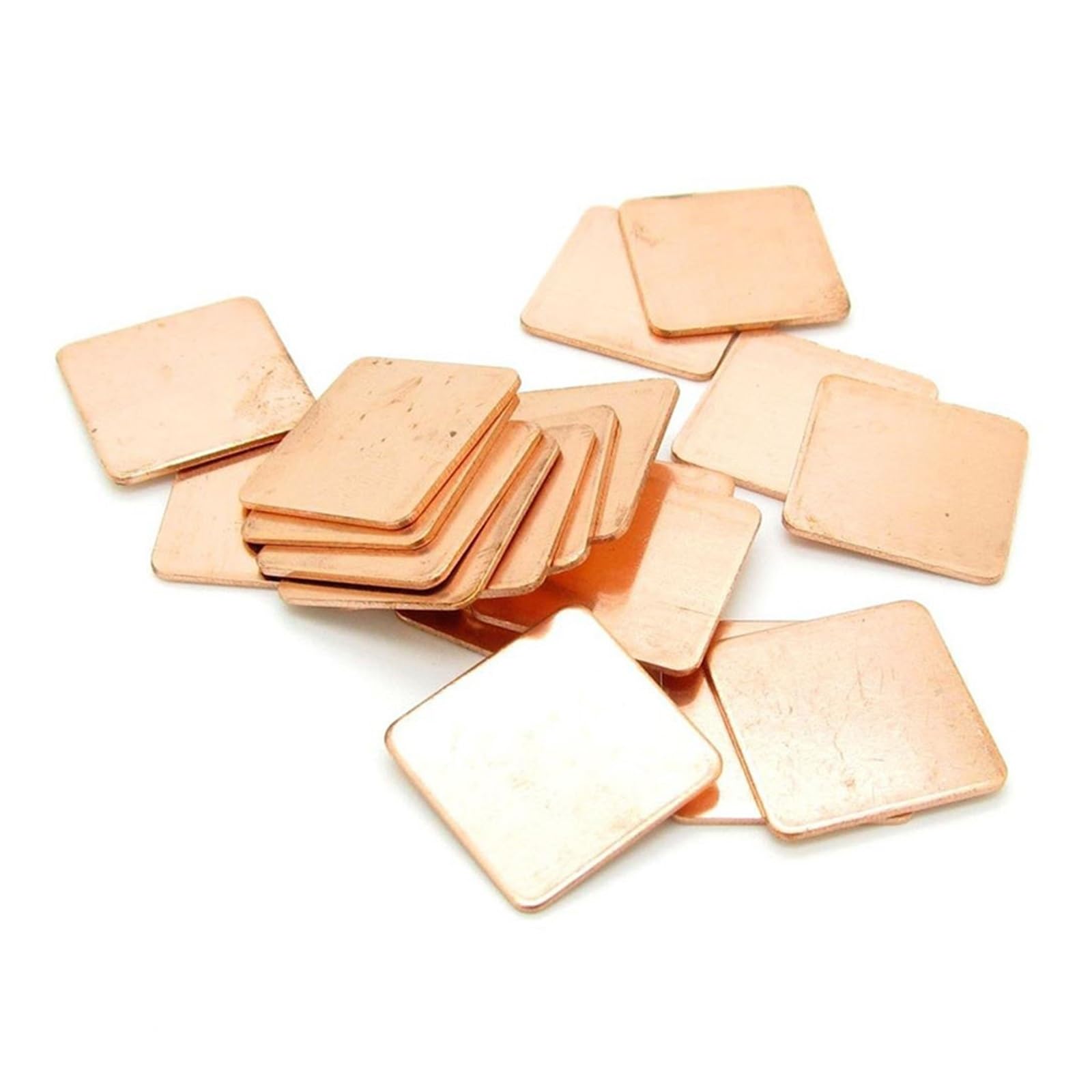 Refroidissement cuivre 20x20x1.2mm pour dissipateur thermique BGA RAM CPU