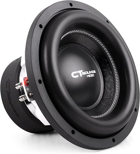 CT Sounds MESO-12-D4 - Subwoofer para coche (3000 W, máximo de 12 pulgadas, doble 4 ohmios)
