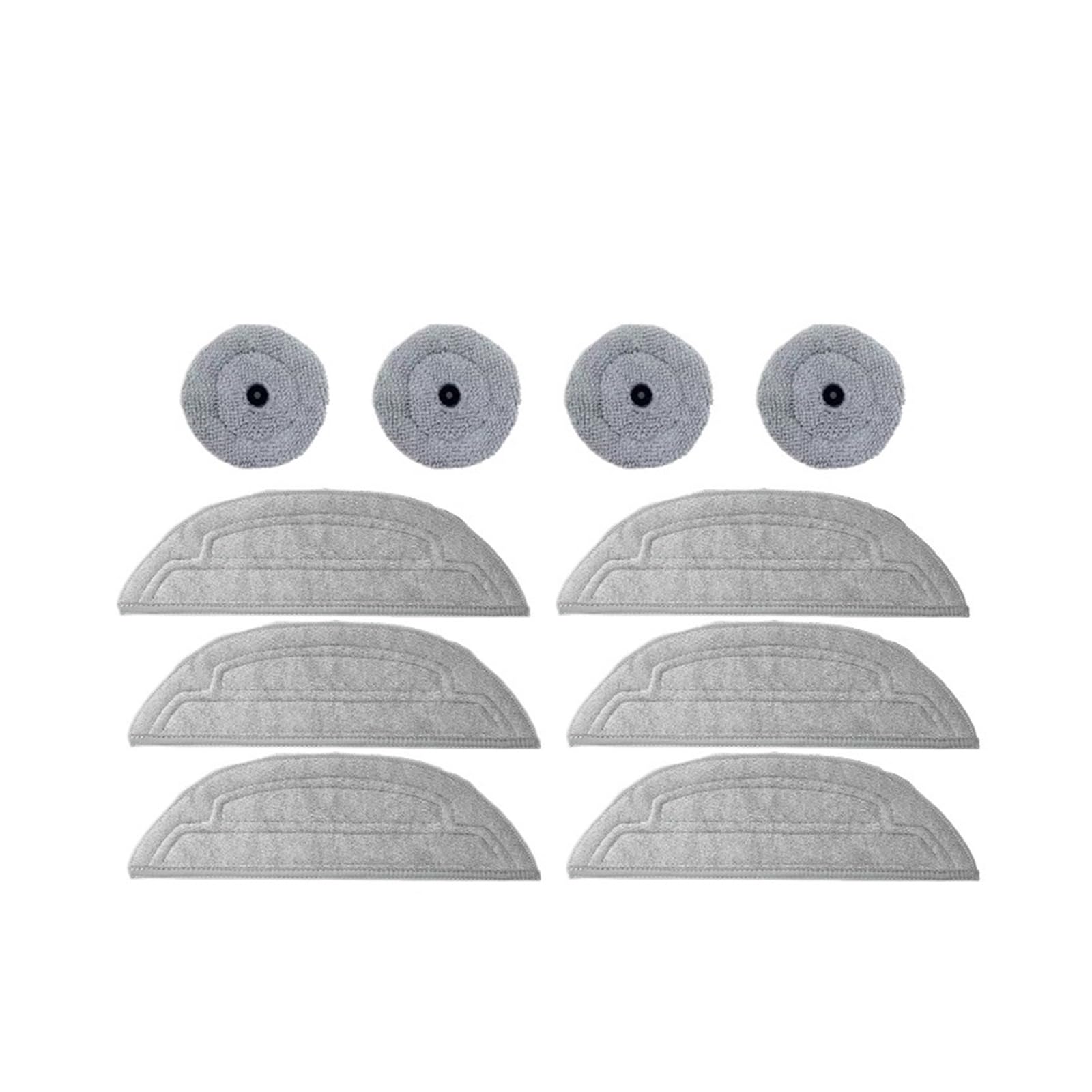 SLAQEYDJS Replacement Mop Cloth Compatible With Roborock S9 MaxV Ultra Saros 10 S90ver A1460RR Robotic Vacuum Cleaner(1set)