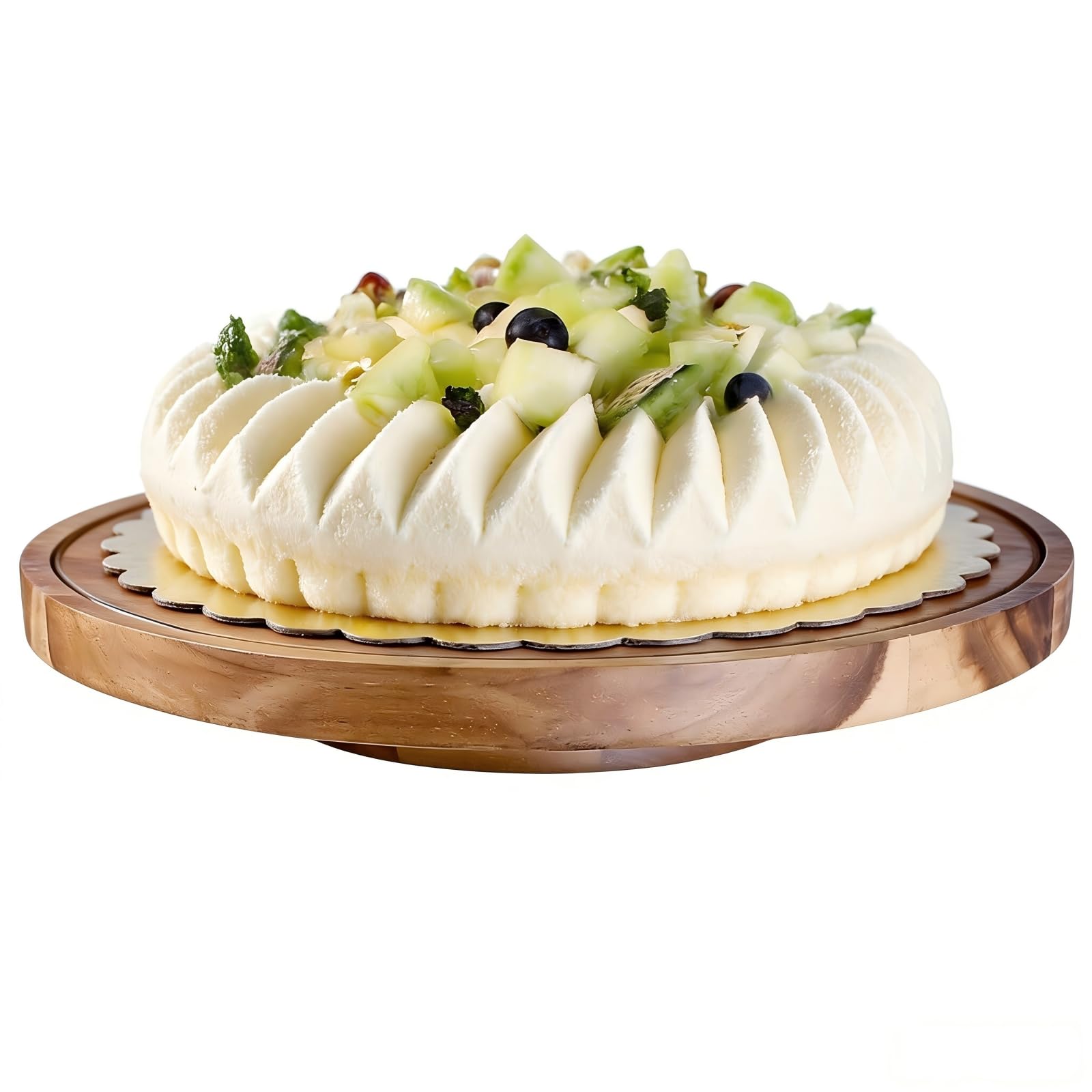 Susiodeu Elegant Glass Cake Stand With Lid Showcasing Stunning Cake Display