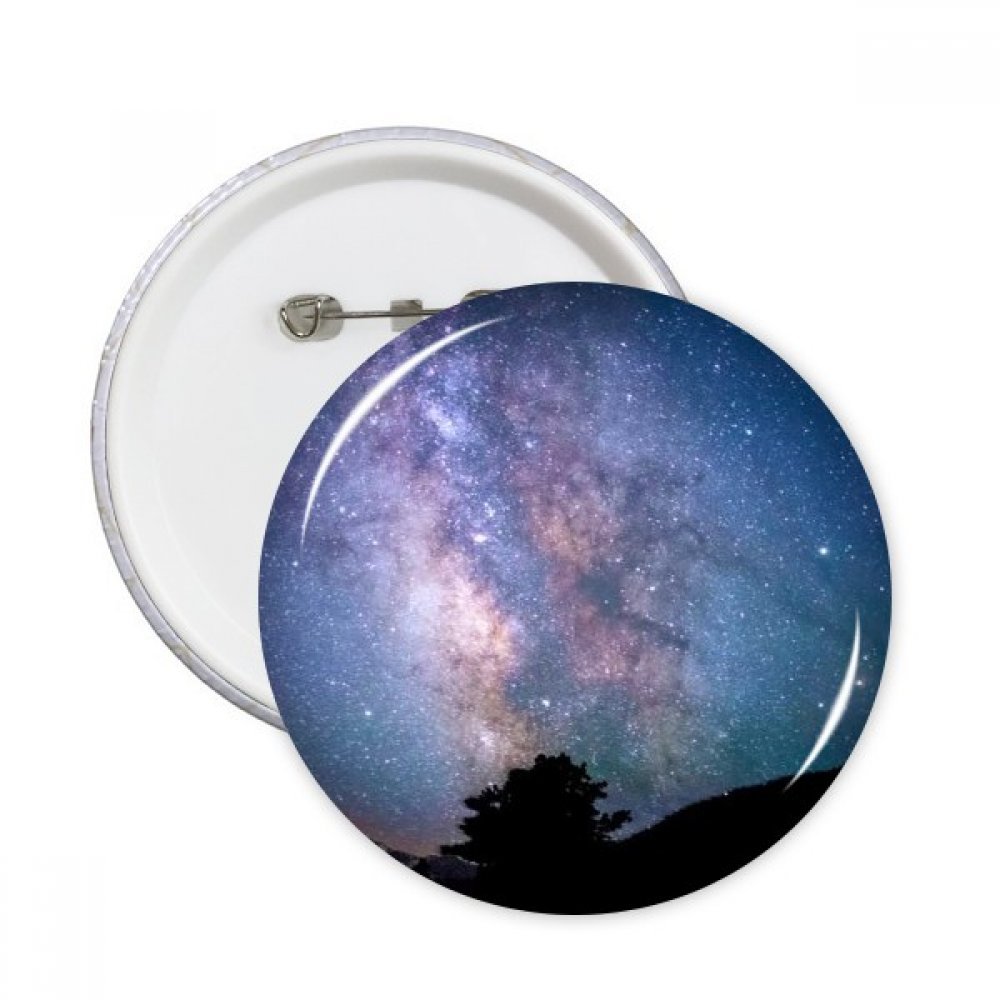 Nébuleuses foncé broches rondes galaxy le cadeau parfait de 5pcs