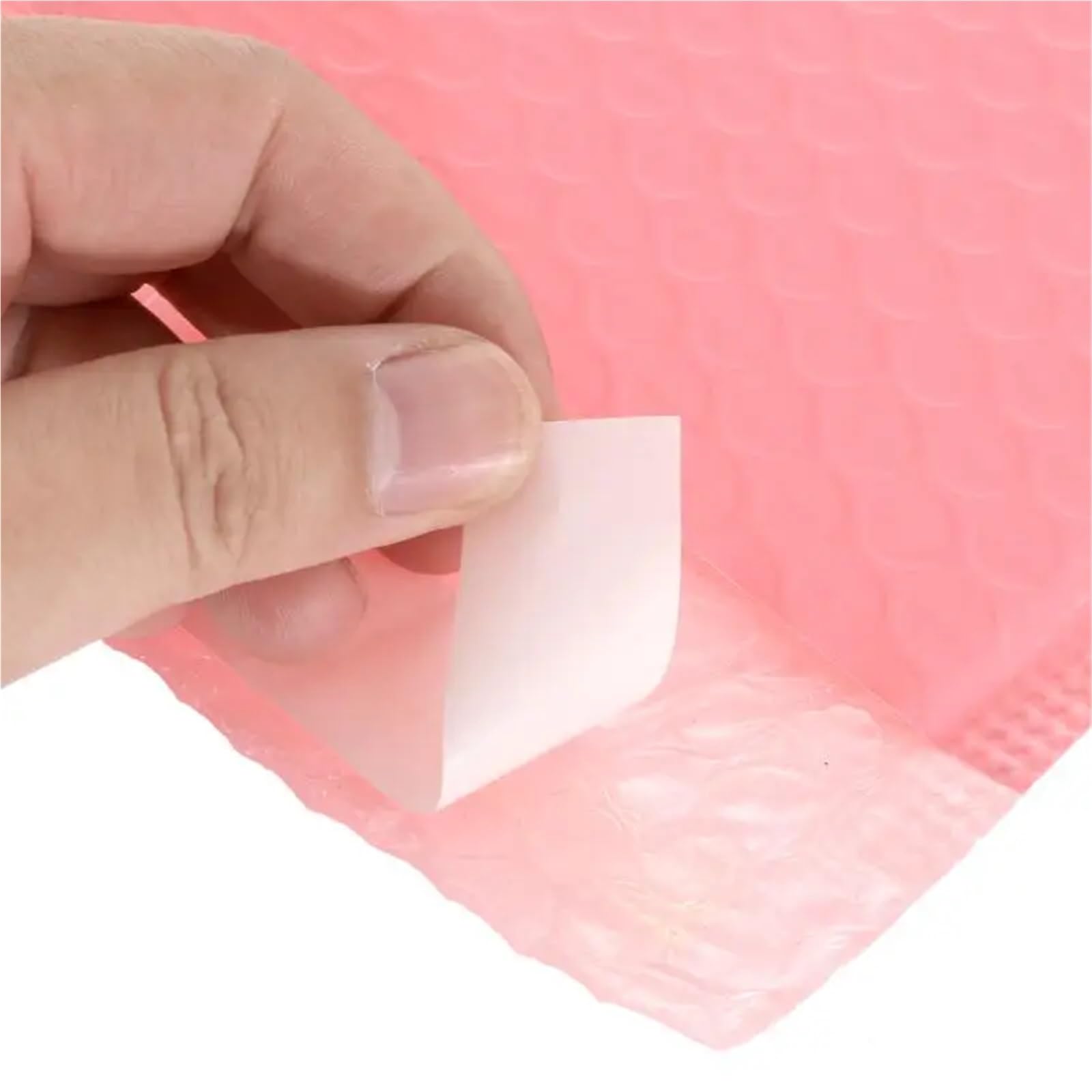 Buste Pluriball 100 pezzi di buste imbottite con bolle d'aria, postali pellicola perlata, for libri, riviste, foderate(13x18cm-100pcs)