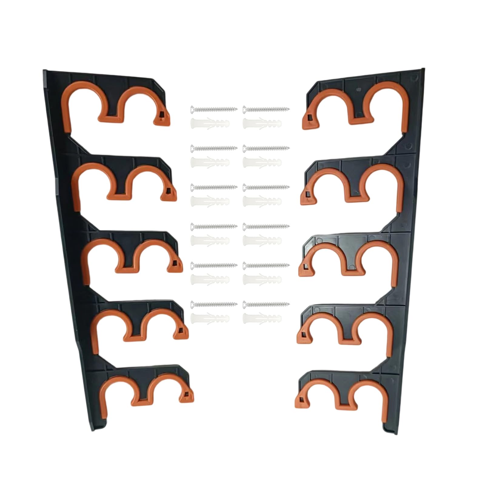 Tsophreniq Wall or Ceiling Mounted Fishing Rod Rack Holder Hanger Organizers for Garage Cabin & Basement Display Stand Ceiling Mounted Organizers