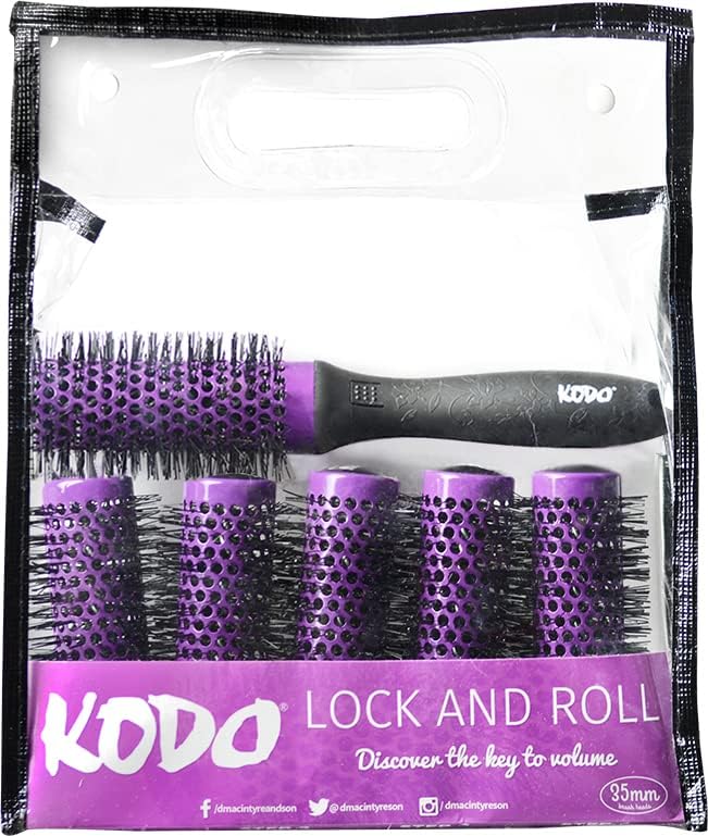 Kodo Lock & Roll Brush Set 25mm