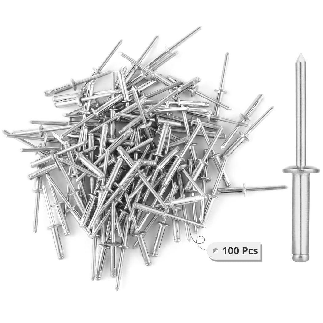 Rivets pop à trois volets en aluminium grande tête pour kayak et industrie