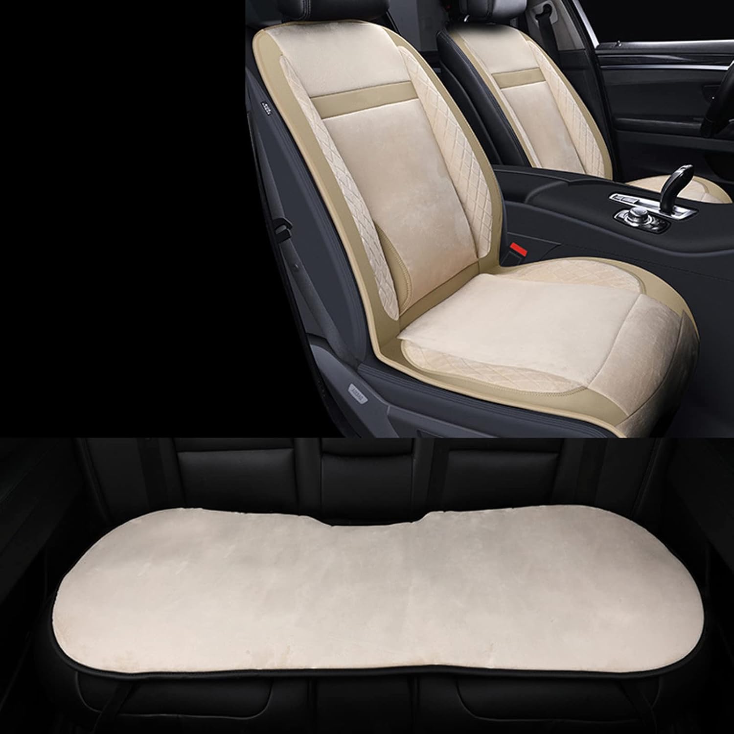 マッサージウエスト付き12 24vシートヒーターカークッションオートフロントシート バックシートヒーティング