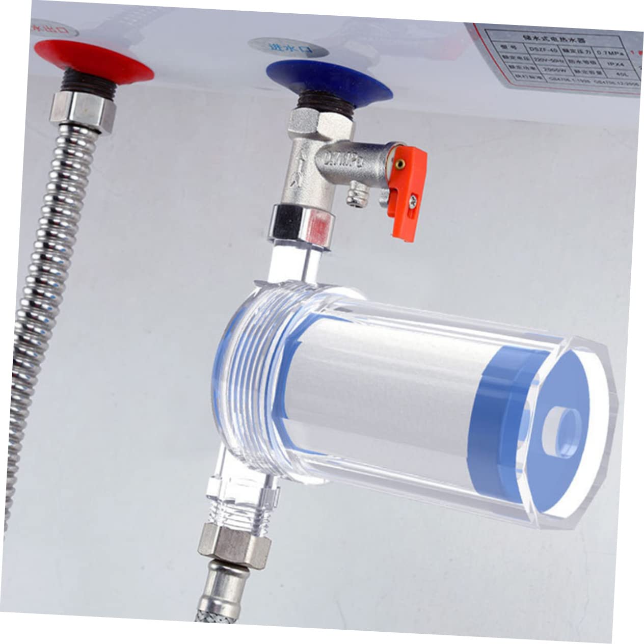 SHINEOFI 2 Pezzi Filtro Addolcitore Doccia Purificatore Acqua In Addolcitore Doccia Pp