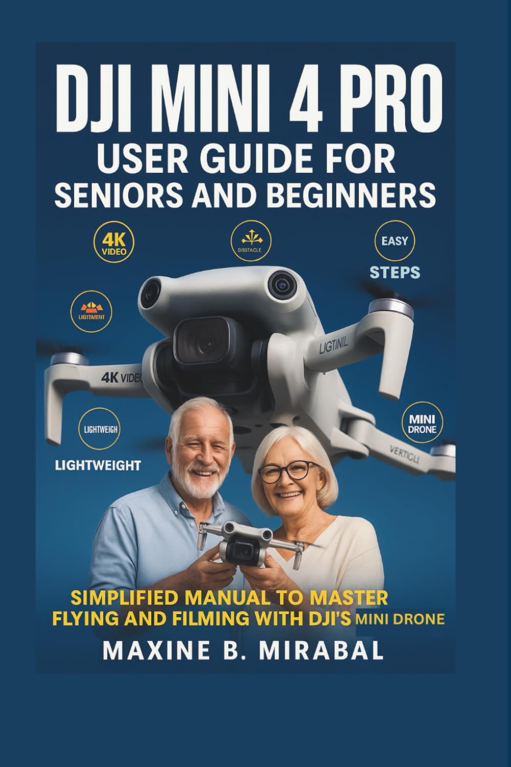 DJI Mini 4 Pro User Guide for Seniors and Beginners: Simplified Manual to Master Flying and Filming with DJI’s Mini Drone. (Technology Made Simple for Seniors and Beginners)