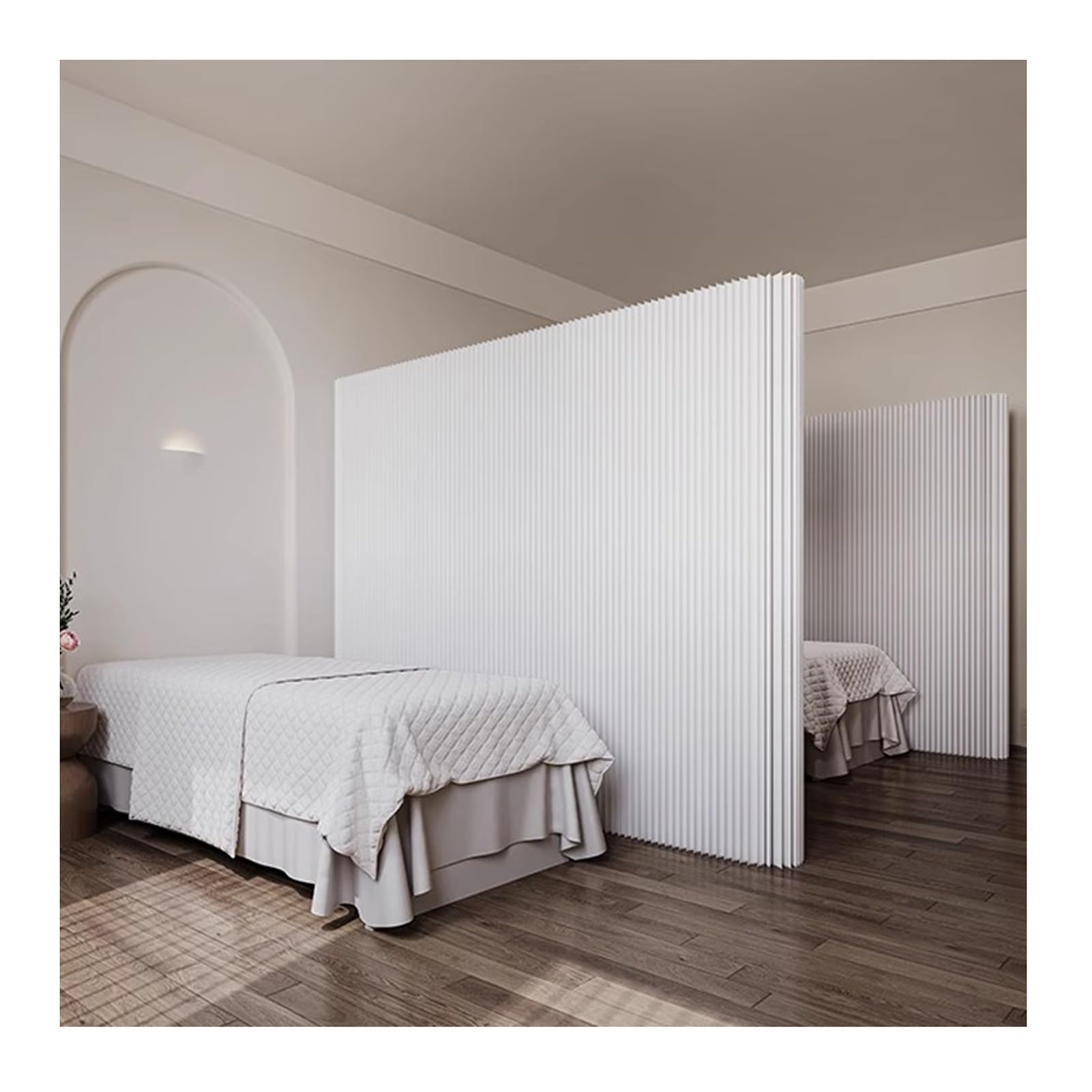 Rozsuwany parawan dzielący pomieszczenie 2-5 m do biura, salonu i domu(4x2 m/13.12x6.56 ft)
