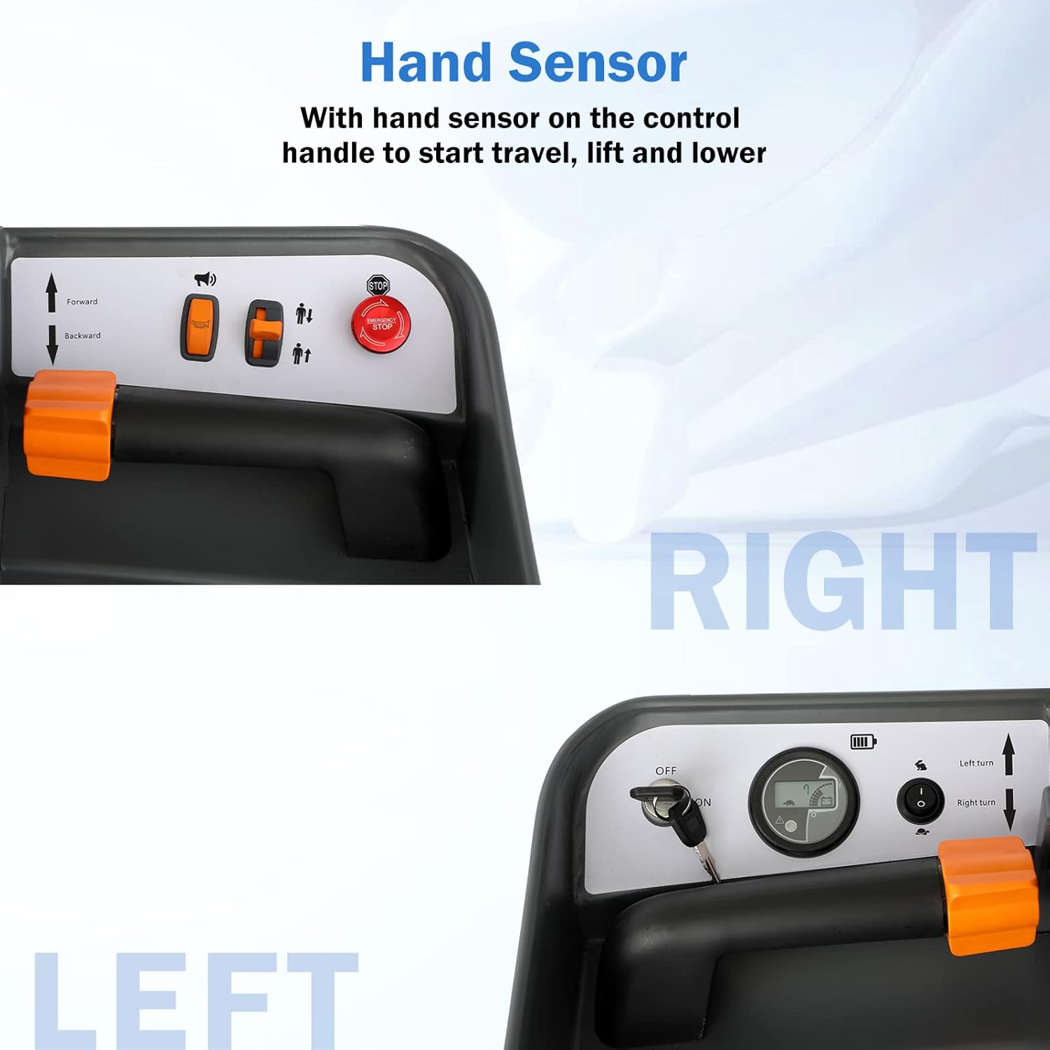 Xilin Mini Order Picker control panel