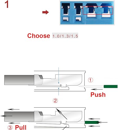 Miniatura 4 de Kit de herramientas de liberación de extractor de terminal de extracción de clavijas de cable de audio para automóvil