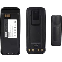Type-C Battery Replacement Compatible with Motorola XPR6550 XPR6500 XPR 6580 XPR 6300 XPR 6350 PMNN4066 PMNN4069 PMNN4077 Radio 7.4V 3350mAh