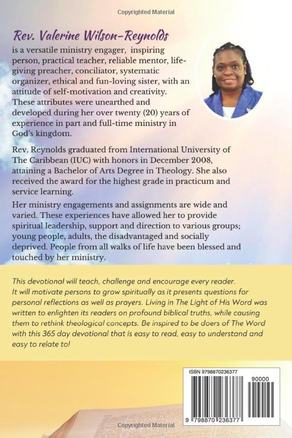 Living in The Light of His Word: A 365 Day Devotional - Image 2