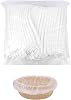 100pcs Bread Proofing Basket Cloth Liner, Disposable Non-Stick Dough Banneton Proofing Cover for Sourdough Bread Making Accessories Baking Supplies