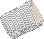 Oreiller d'allaitement, Oreil d'infirmière bébé, oreillers d'alimentation en bouteille de coton doux (Wavy Striped)
