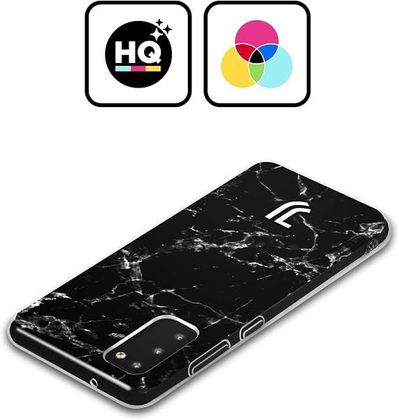 Head Case Designs Licenza Ufficiale Juventus Football Club Nero 2 Marmoreo Custodia in Gel [Protezione di Grado Militare] Compatibile con Samsung Galaxy A13 (2022) - 2