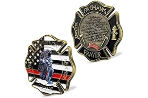 Patron Saint of Firefighters Challenge Coin: Honoring St. Florian