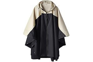 SaphiRose Unisex Rain Poncho: Ultimate Protection for Women in the Rain