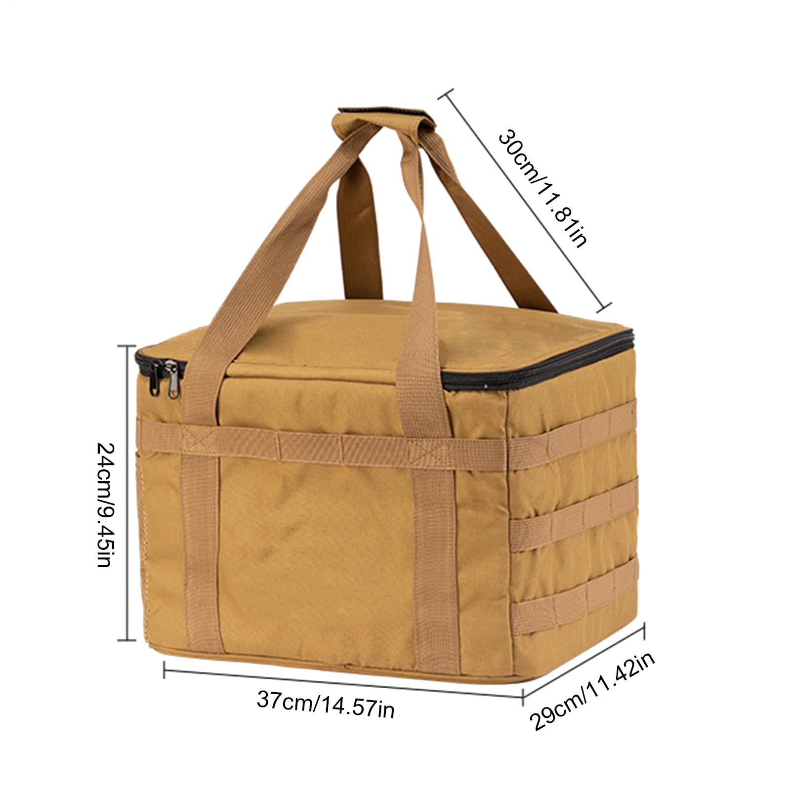 Torba Biwakowo-Kempingowa Ergonomiczny Organizer W Formie Pojemnika | Torba Kempingowa Typu Tote Na Podróże, Kemping, Akademik, Łódź, Kajak Oraz