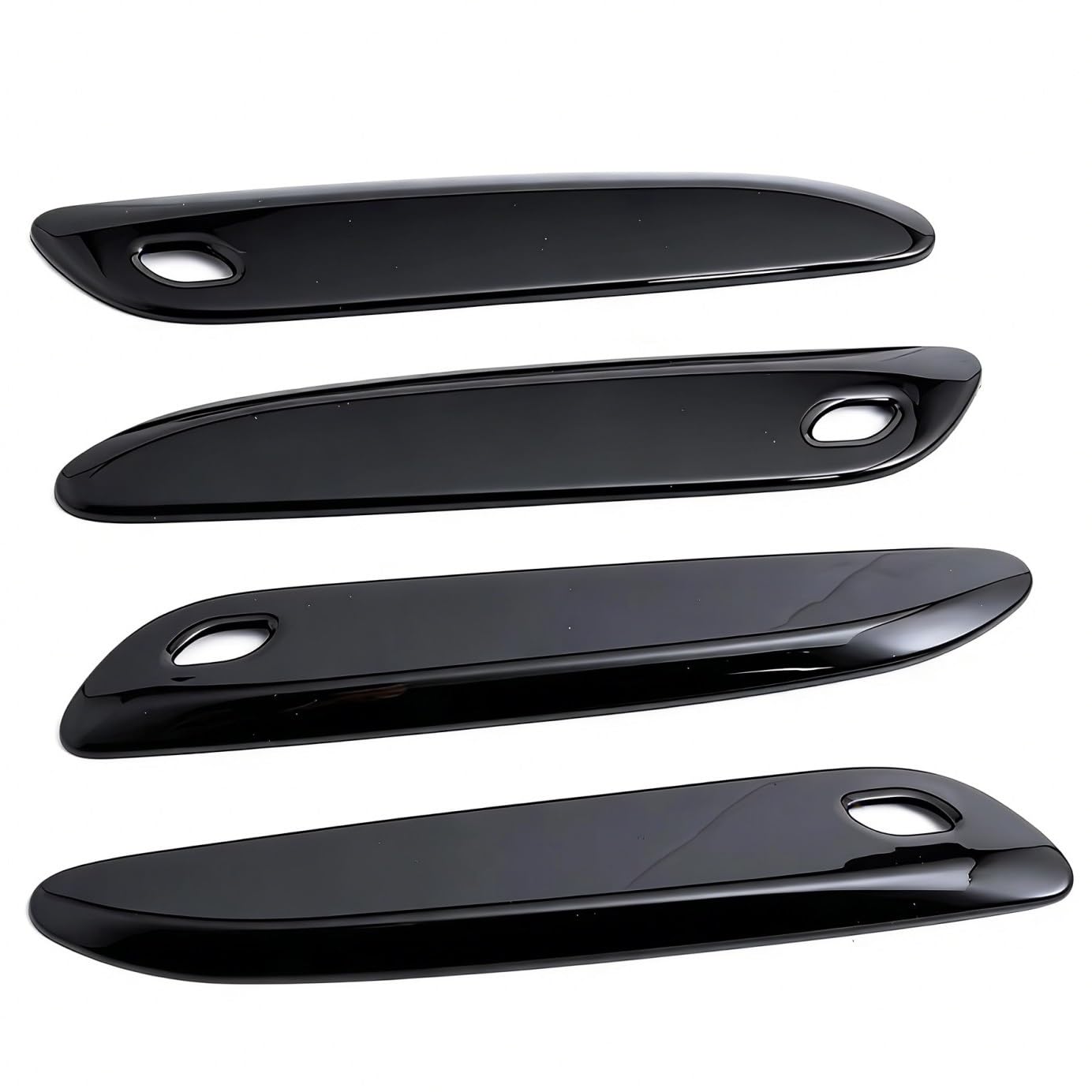ZNAGDFVW Outer Door Handle Cover Compatible with Benz for E-Class W214 S214 X214 2024 2025 Car Door Handle Trims Cup Bowl Cover Styling Auto Decoration Accessories