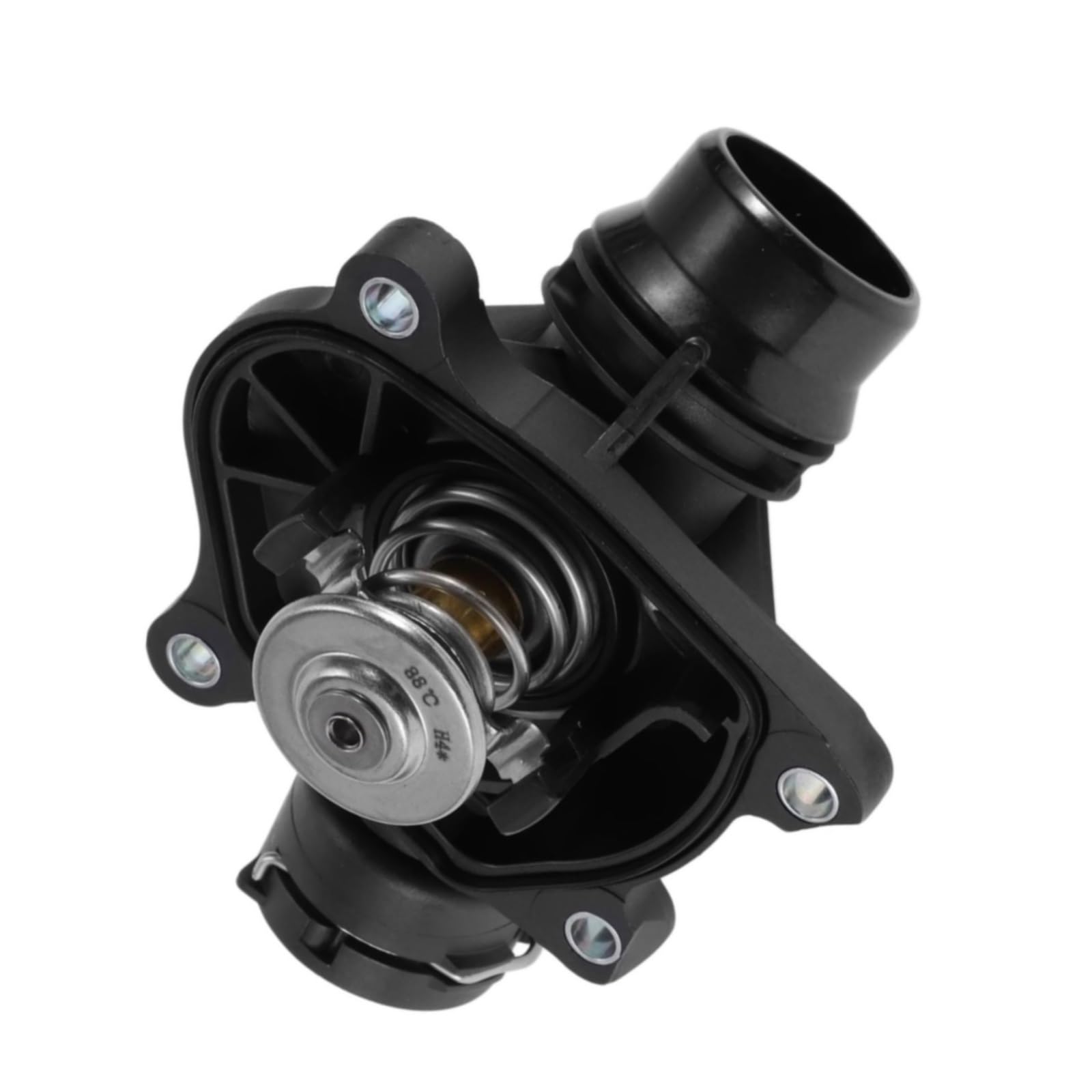 Engine Thermostat Assembly Compatible With BMW For 328xi 335xi 2007-2008 For 525xi 530xi 2006-2007 For 528i 535i 2008-2009 11517805811 Engine Coolant Thermostat Housing