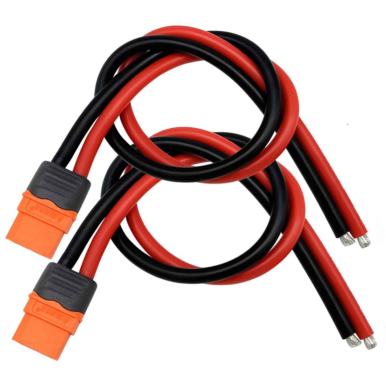 2Pcs Amass XT60i Pigtail Weibliche Kabel Batterie Stecker Kabel mit 12AWG 30cm Kabel für RC Lipo Batterie FPV Racing Flugzeug Drone