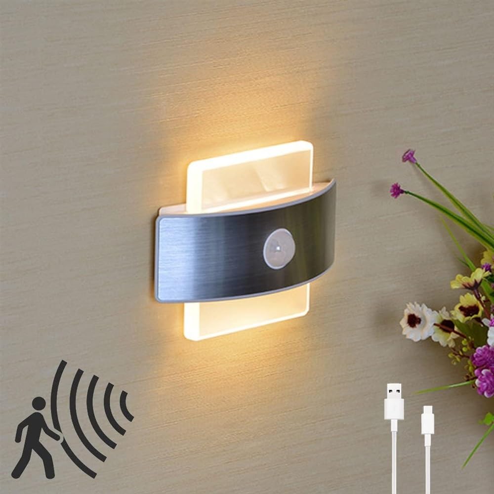 Aplique de pared LED sin cables, la solución con sensor para zonas oscuras 8
