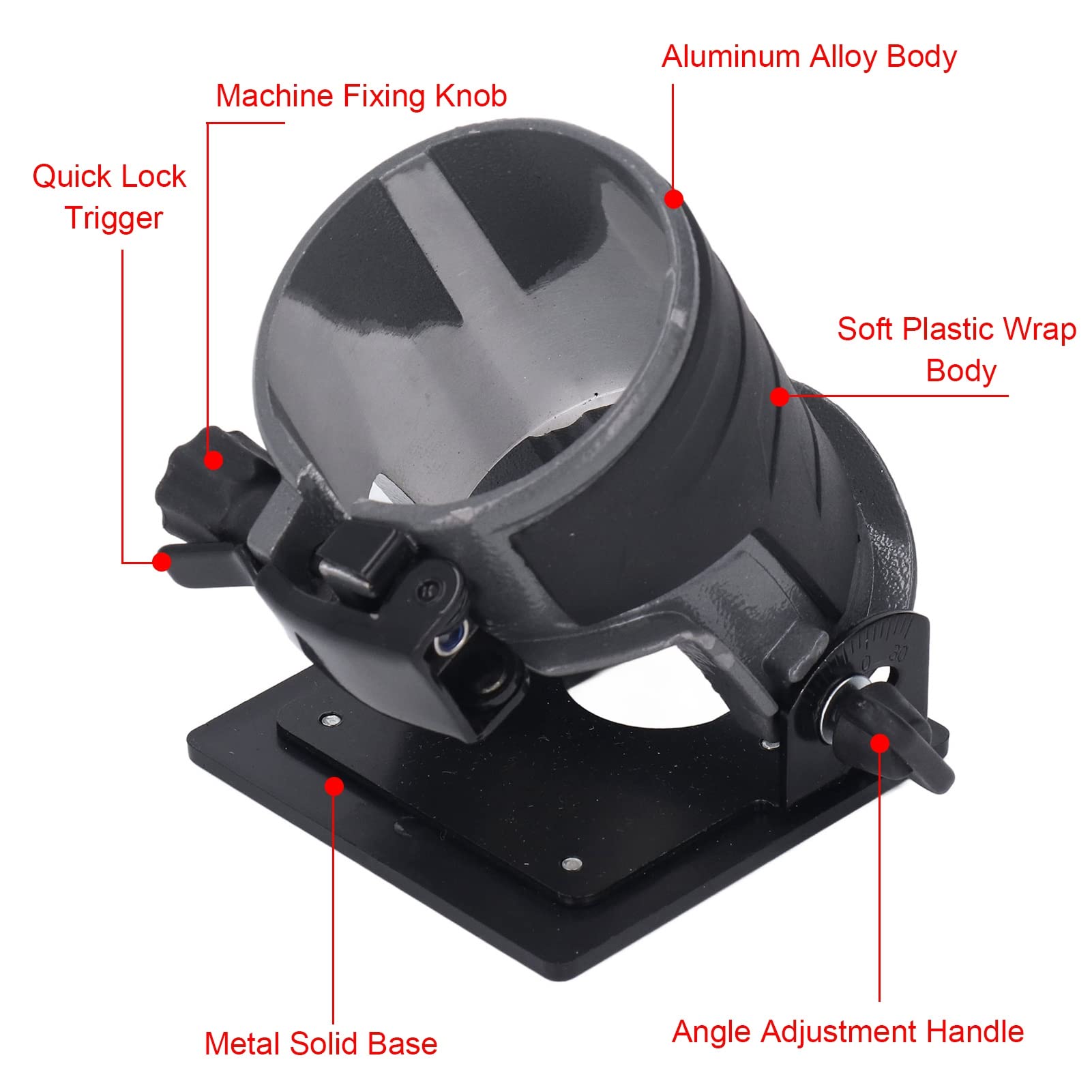 Woodworking Router Base - Adjustable Angle -3 Woodworking Router Base - Adjustable Angle -3