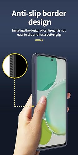 Miniatura 3 de Funda compatible con Huawei Nova 11i, TPU suave para teléfono móvil compatible con Huawei Nova 11i 4G Mao-LX9  Enjoy 60 Pro MAO-AL00, funda negra