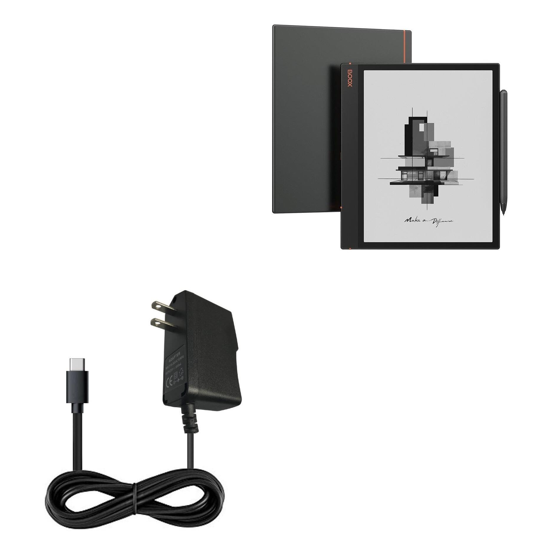 BoxWave Charger Compatible with Onyx BOOX Note Air3 - Wall Charger Direct (5W), Wall Plug Charger