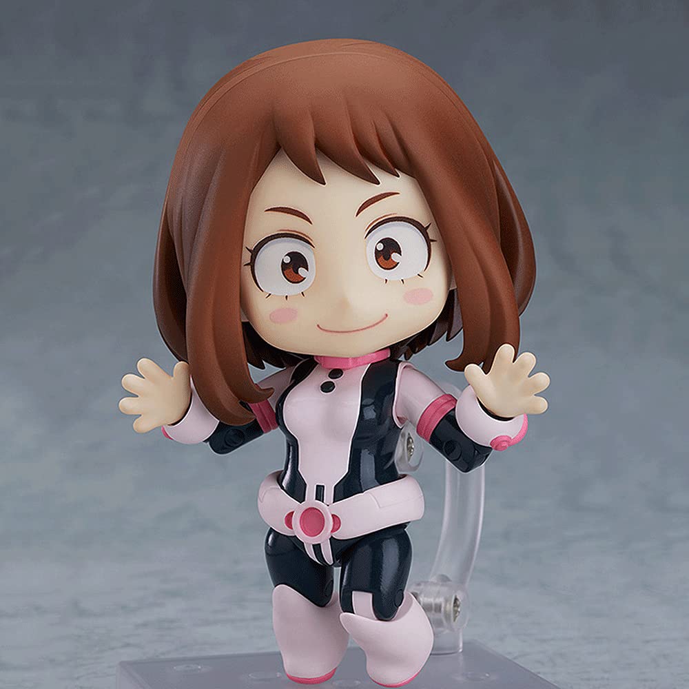 JKLMBB Movable Nendoroid Uraraka Ochako Figure, Figure Source Manga My Hero Academia, Standing Posit