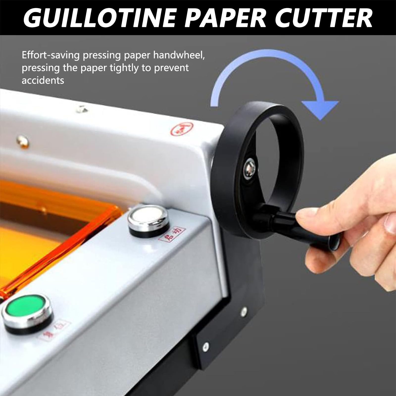Taglierina Elettrica per Carta, Larghezza di Taglio 0-300 Mm, Ghigliottina per Carta, Spessore di Taglio 40 mm, Macchina per Il Taglio della Carta da Tavolo