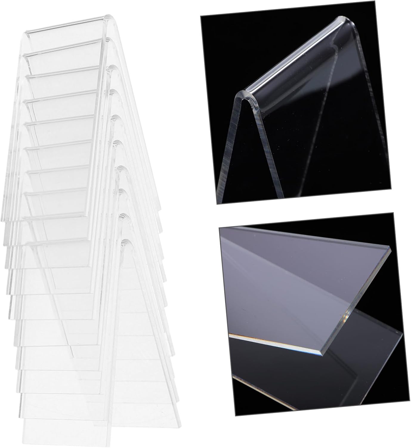 KICHOUSE Shoes Shelf Acrylic Shoe Rack Organizer Small Shoe Rack for Closet Retail Display Rack for Shoes