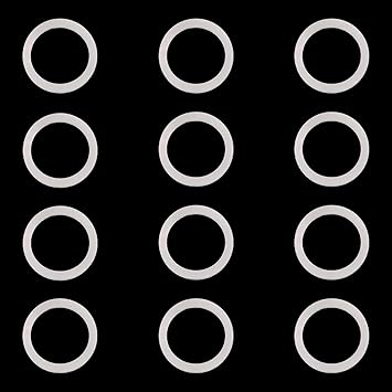 MAGICYOYO Yo-Yo Silicone Response Pads- Clear, Pack of 12 for MAGICYOYO K2 K3