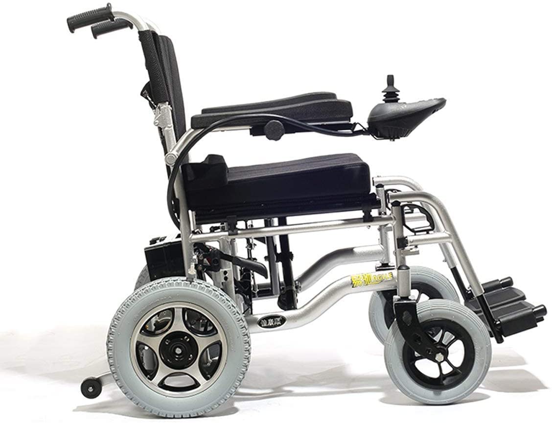 MU Sedia a Rotelle Elettrica Pieghevole Disabili (Raggio Di Sterzata Di 1 M)
