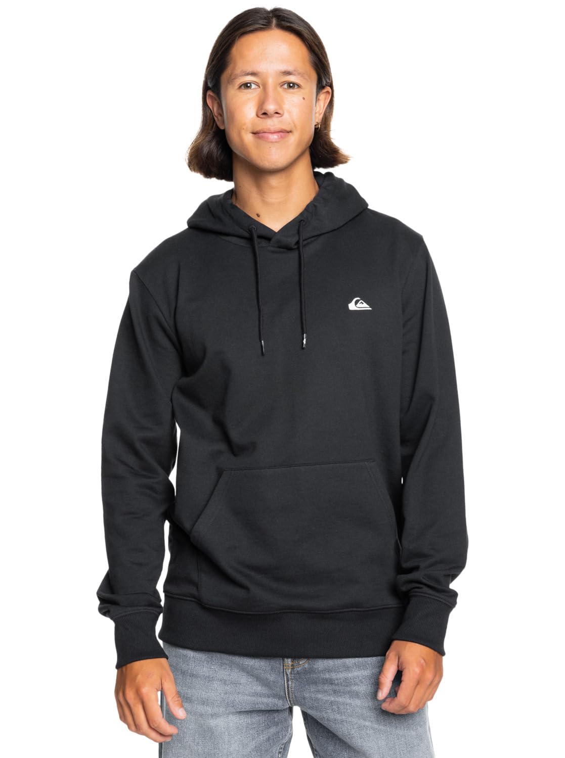 Quiksilver Fleece top BASIC CREW YOUNG MEN Men Black XXL