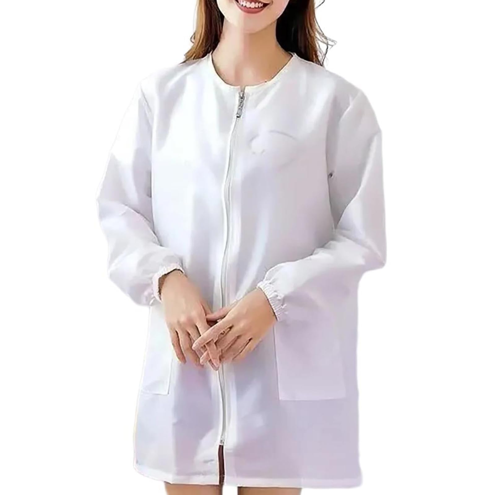 Maxtonser Professional Hairdresser Grooming Apron Sleeves Haircutting Smock With Pocket For Salon and Pet Shop