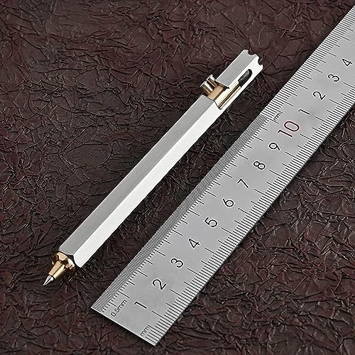 SMOOTHERPRO Bolt Action Pen Ballpoint Pen Compatible with Parker Refill for Tremor Parkinson Arthritic Hands (SS387) - Image 2