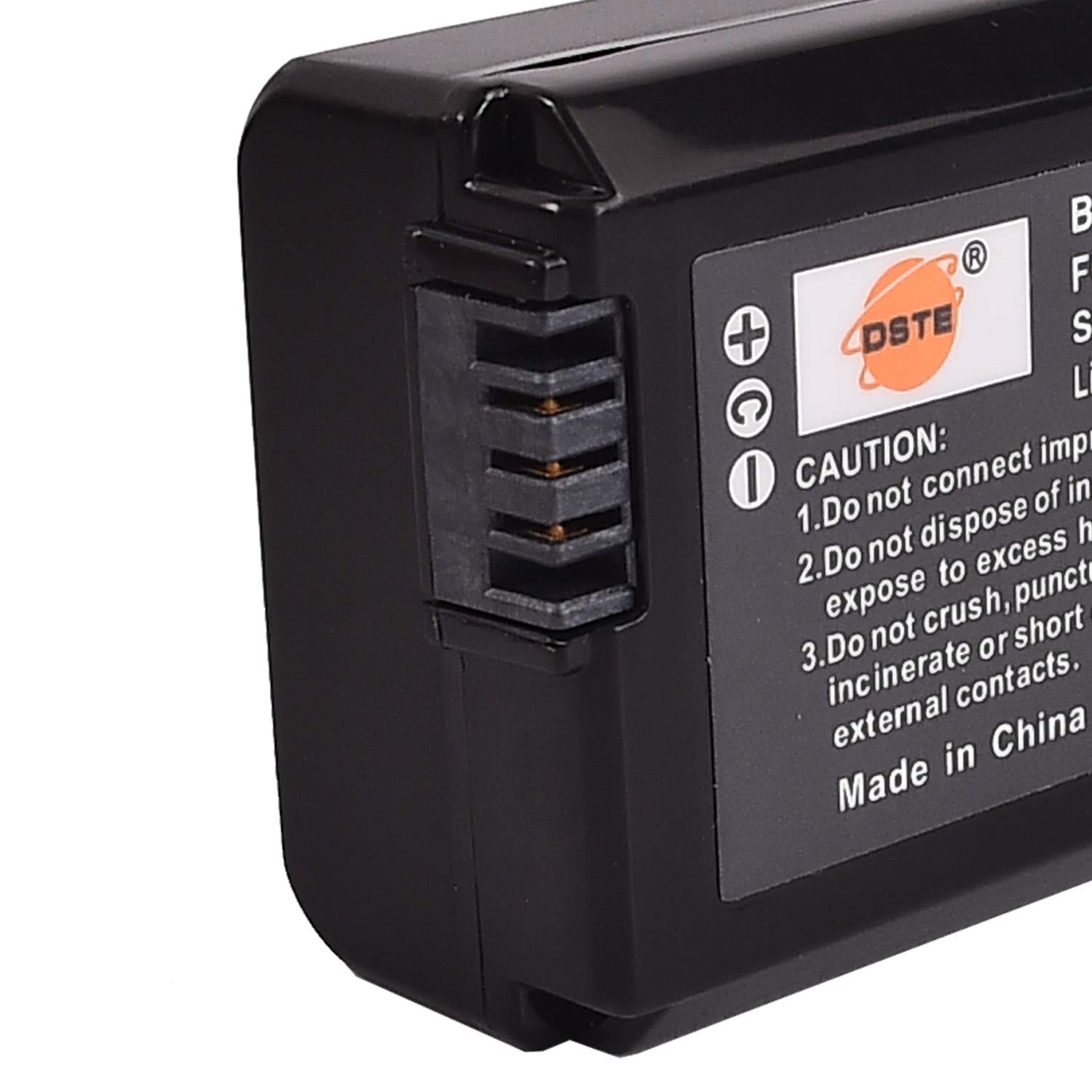 DSTE® VG-A6500 shutter Vertical Batterie Grip Compatibile per A6500 Mirroless Camera with 2pcs NP-FW50 Battery