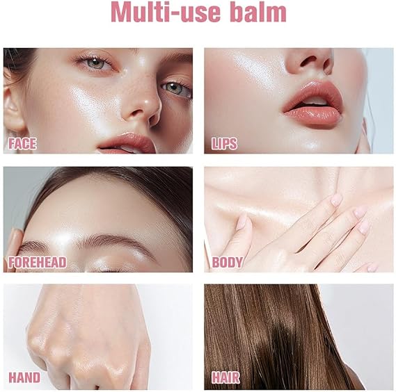 PDRN Pink Collagen Volume Multi Balm,Anti Wrinkle Face Cream,Korean Eye Balm Stick,Collagen Face Tightening Cream for Neck,Day Moisturiser,Collagen Face Tightening Day Cream,Long Lasting Hydrating