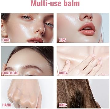 PDRN Pink Collagen Volume Multi Balm,Anti Wrinkle Face Cream,Korean Eye Balm Stick,Collagen Face Tightening Cream for Neck,Day Moisturiser,Collagen Face Tightening Day Cream,Long Lasting Hydrating