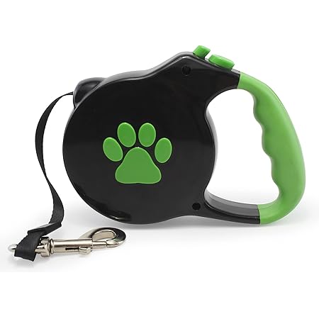 Amazon Topquafocus 5ｍ 犬 リード 伸縮 自動引き込み式犬用リーシュ 滑り止めハンドル付きペット伸縮リード 噛み付き防止 伸縮リード 絡まらない 散歩 運動 お出掛け 犬 散歩 ライト 荷重５０ｋｇ Topquafocus ペット用品 通販
