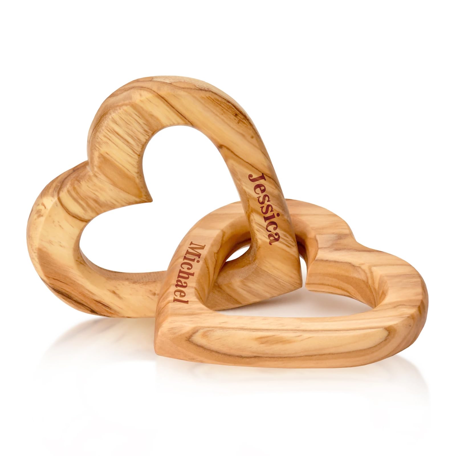 Amazon.com: Delitic Personalized Valentines Day Gift Wooden Hearts