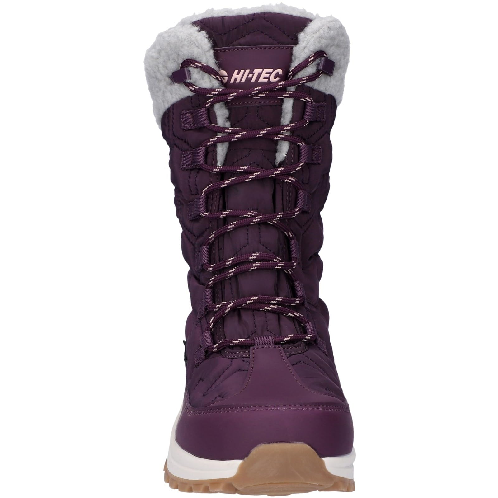Hi-Tec Damskie buty śniegowe Sophia WP Italian Plum/Sepia Rose-4, 4 UK