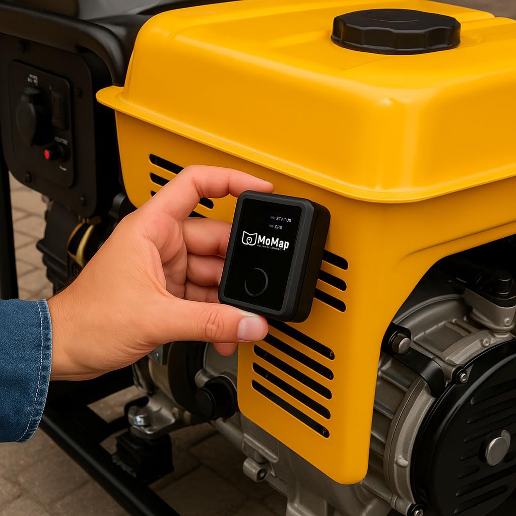 MoMap Box Light – Localizzatore GPS Portatile per Auto e Veicoli | SIM Inclusa con Abbonamento di 1 Anno, App 100% Italiana, Batteria Sostituibile | Facile da Installare (Tracciamento ogni 12 ore)