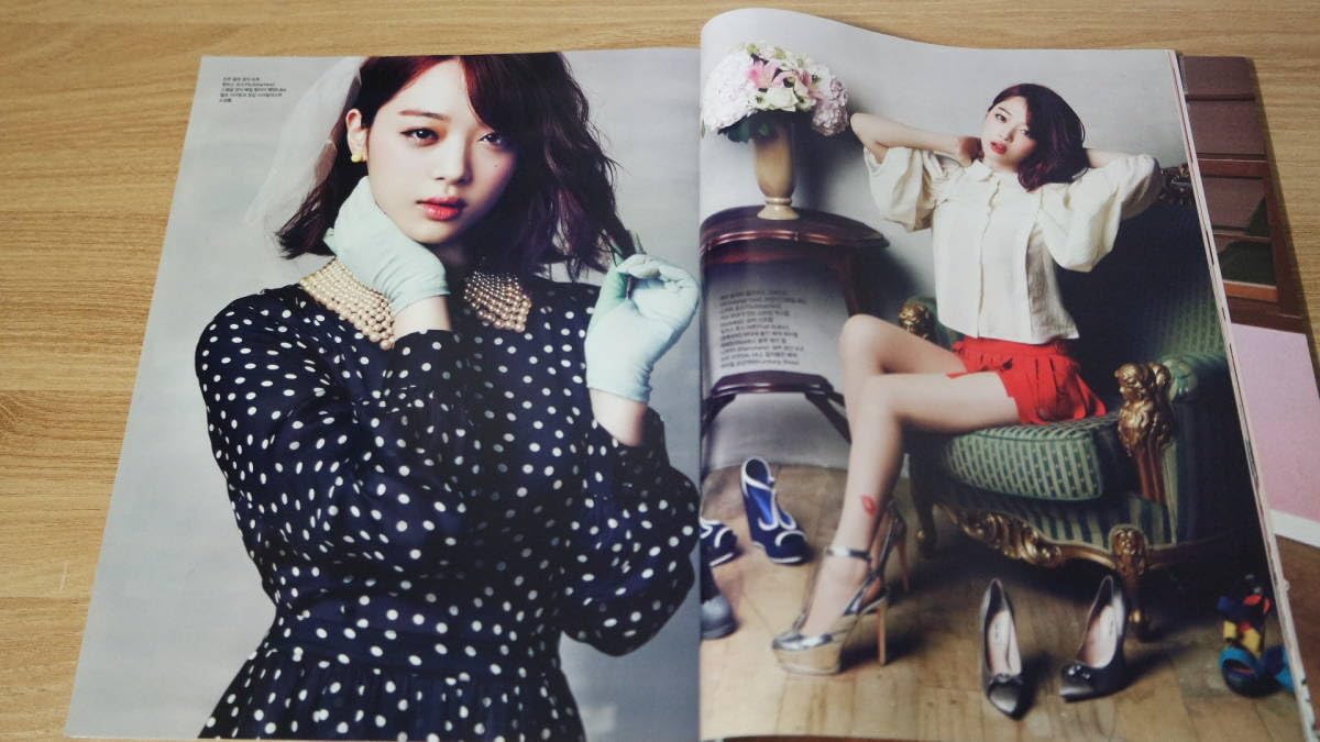 f(x) ソルリ　表紙　ceci 韓国　2013年　雑誌 Amazon.co.jp: f(X) ソルリ韓国雑誌(2013年)特集10P、表紙、広告