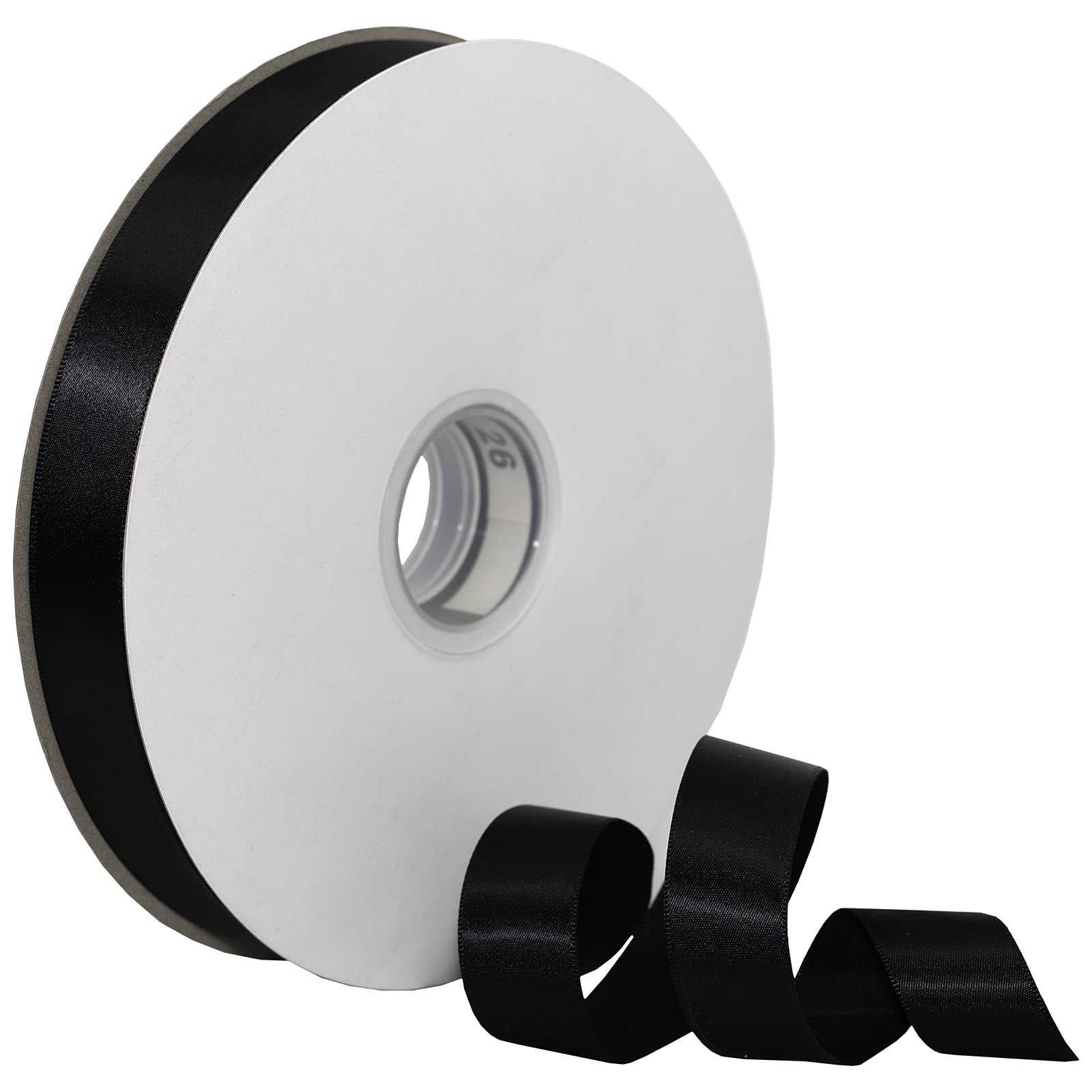 Ruban Noir Morex Ribbon 07722/00-030 mercerie loisirs créatifs et emballage cadeau