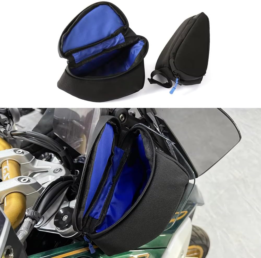 Fits for BMW R1300GS R1300 GS R 1300 GS 2023 2024 Motorcycle Wind Deflector Bags Windscreen Waterproof Tool Bag Storage Bag Pouch
